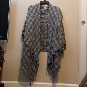 Billabong plaid cardigan